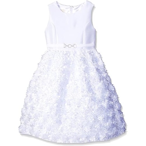 American-Princess-Girls'-Buckle-Dress-with-Ribbon-Skirt